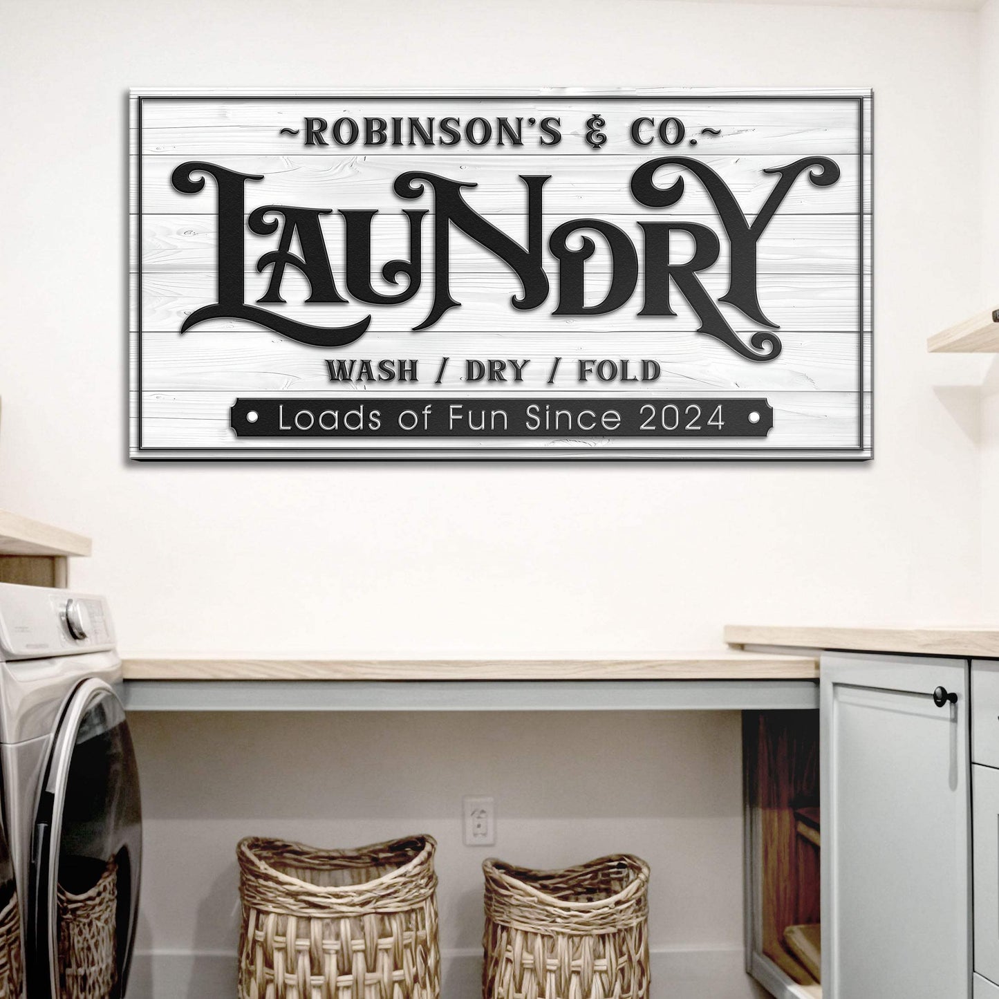 Laundry Room Sign IX - Tailored Canvases - Flyclothing LLC