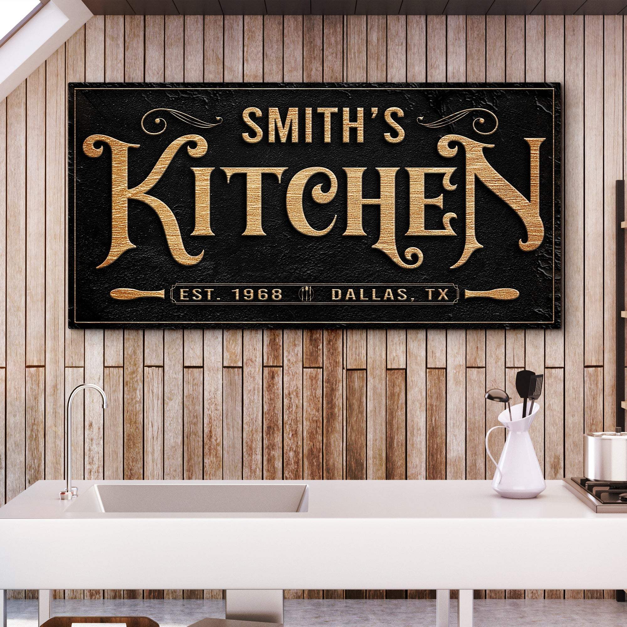 Kitchen Sign VIII - Tailored Canvases - Flyclothing LLC