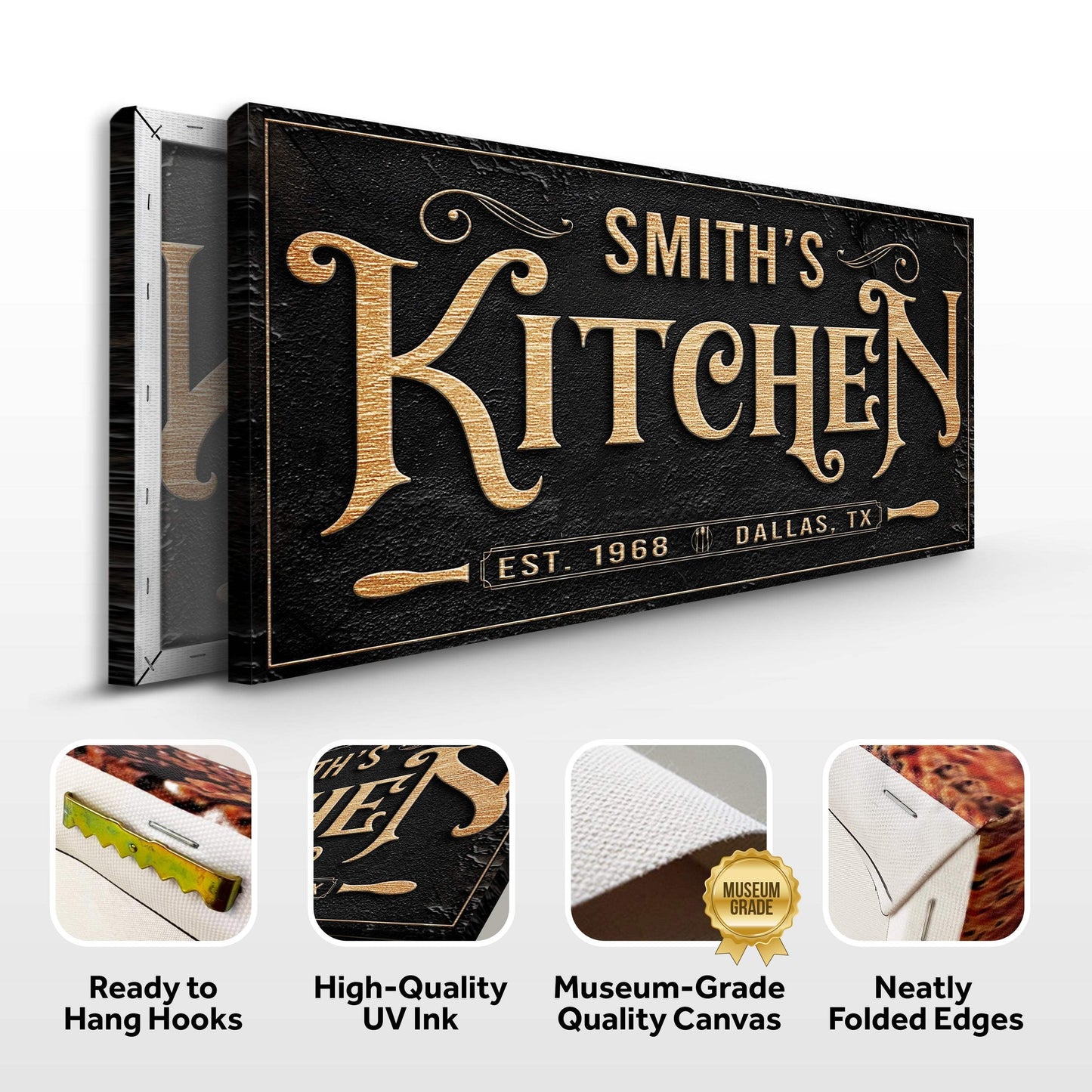 Kitchen Sign VIII - Tailored Canvases - Flyclothing LLC