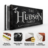 Personalized Gothic Sign IV - Tailored Canvases - Flyclothing LLC