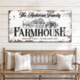 Personalized Farmhouse Sign III - Tailored Canvases - Flyclothing LLC