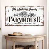 Personalized Farmhouse Sign III - Tailored Canvases - Flyclothing LLC