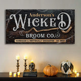 Personalized Wicked Halloween Sign II - Tailored Canvases - Flyclothing LLC