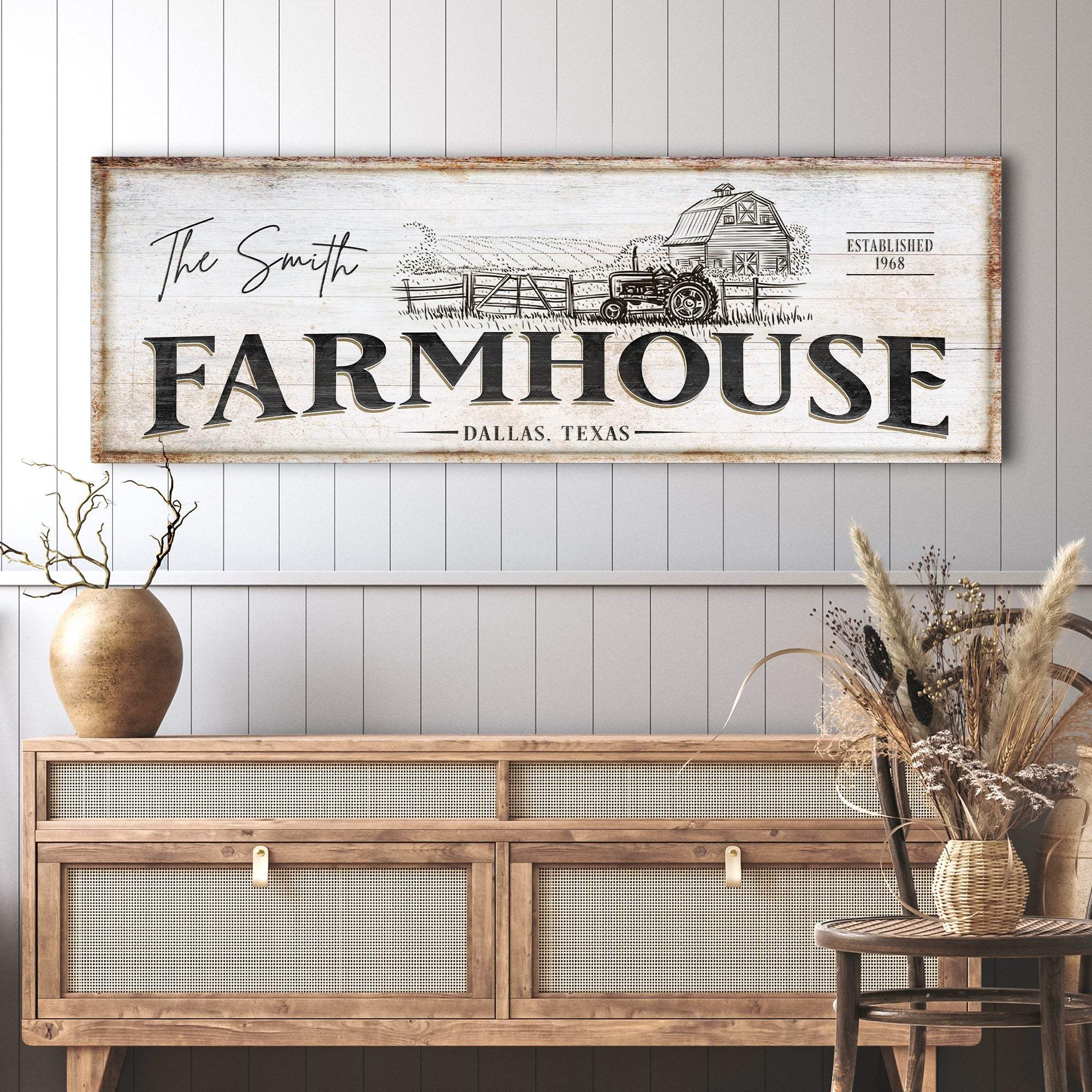 Rustic Farmhouse Sign III - Tailored Canvases - Flyclothing LLC