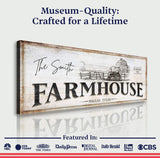 Rustic Farmhouse Sign III - Tailored Canvases - Flyclothing LLC
