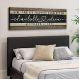 Personalized Happily Ever After Couple Sign V - Tailored Canvases - Flyclothing LLC