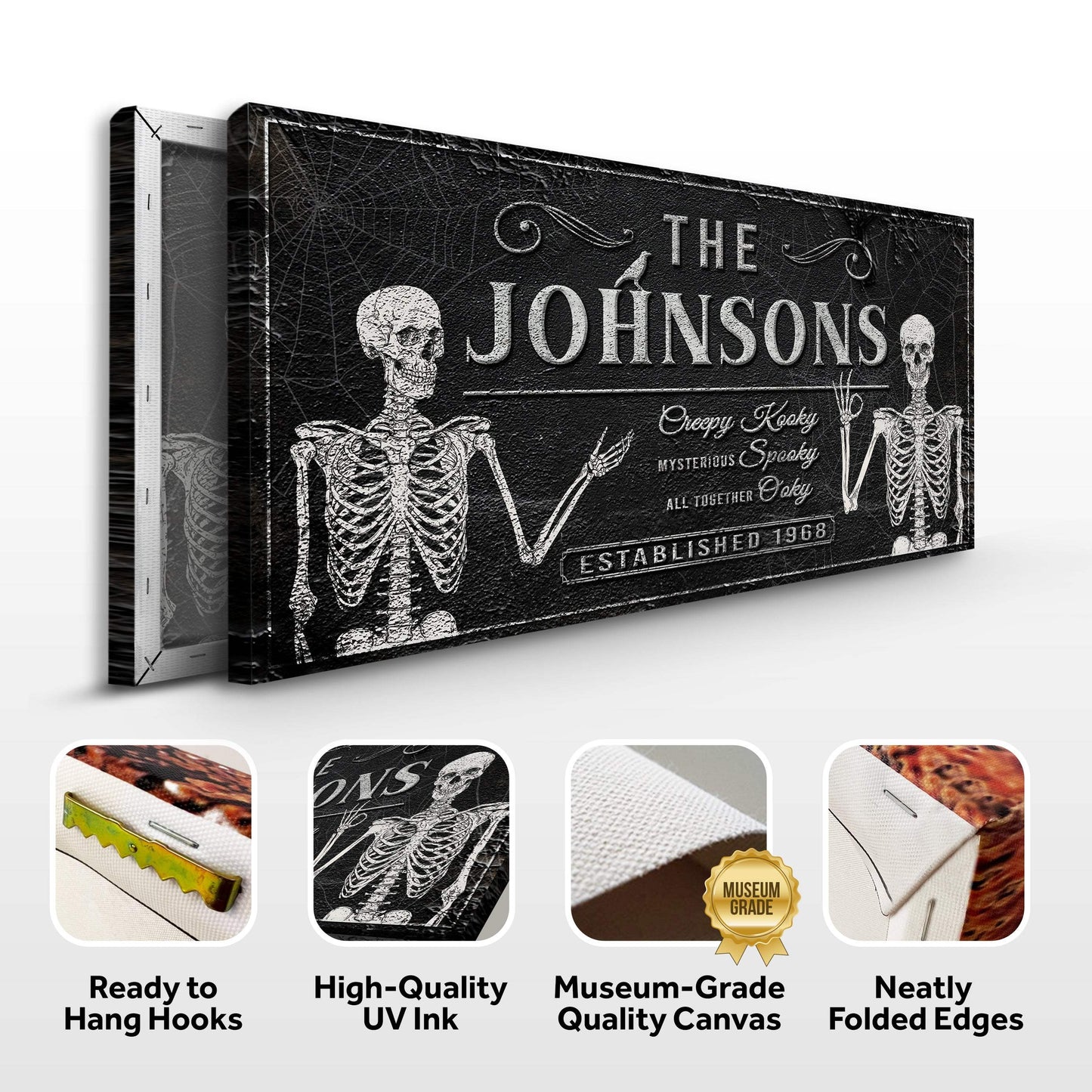 Gothic Family Sign V - Tailored Canvases - Flyclothing LLC