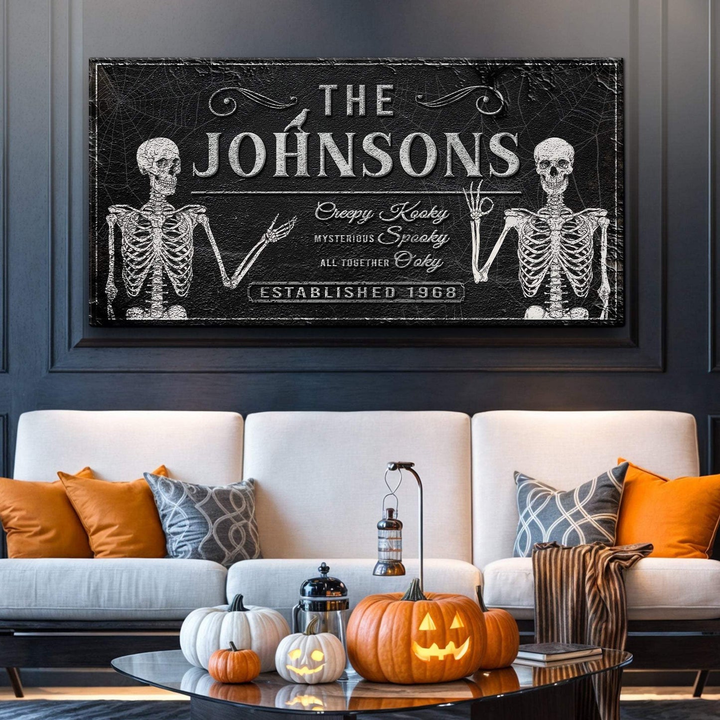 Gothic Family Sign V - Tailored Canvases - Flyclothing LLC