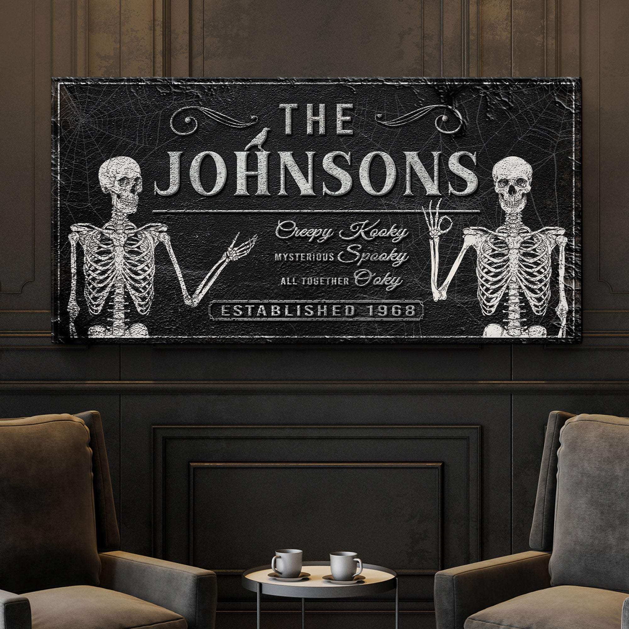 Gothic Family Sign V - Tailored Canvases - Flyclothing LLC