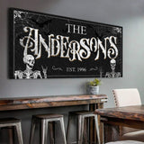 Personalized Gothic Sign V - Tailored Canvases - Flyclothing LLC