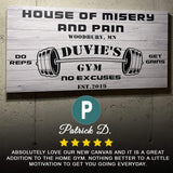 Gym Sign IV - Tailored Canvases - Flyclothing LLC