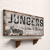 Enjoy the Bike Ride Sign - Tailored Canvases - Flyclothing LLC