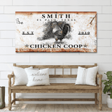 Chicken Coop Sign VI - Tailored Canvases - Flyclothing LLC