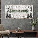 Fishing And Hunting Sign - Tailored Canvases - Flyclothing LLC