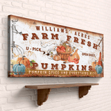 Farm Fresh Pumpkins Sign - Tailored Canvases - Flyclothing LLC