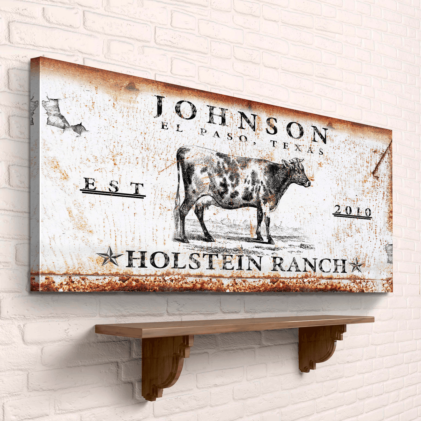 Holstein Ranch Sign - Tailored Canvases - Flyclothing LLC