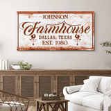 Farmhouse Sign III - Tailored Canvases - Flyclothing LLC