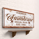 Farmhouse Sign III - Tailored Canvases - Flyclothing LLC