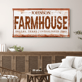 Farmhouse Sign III - Tailored Canvases - Flyclothing LLC
