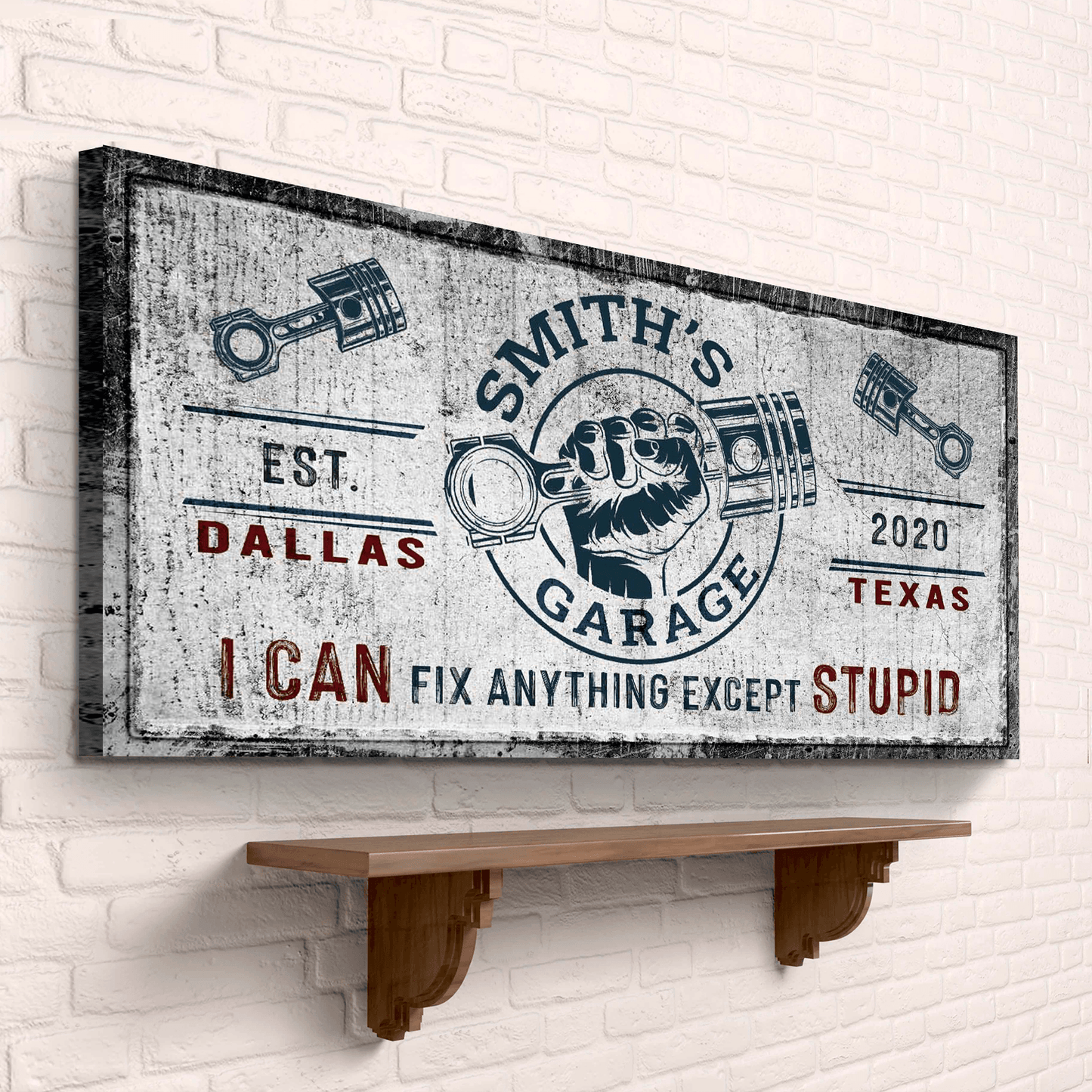 Family Garage Sign - Tailored Canvases - Flyclothing LLC
