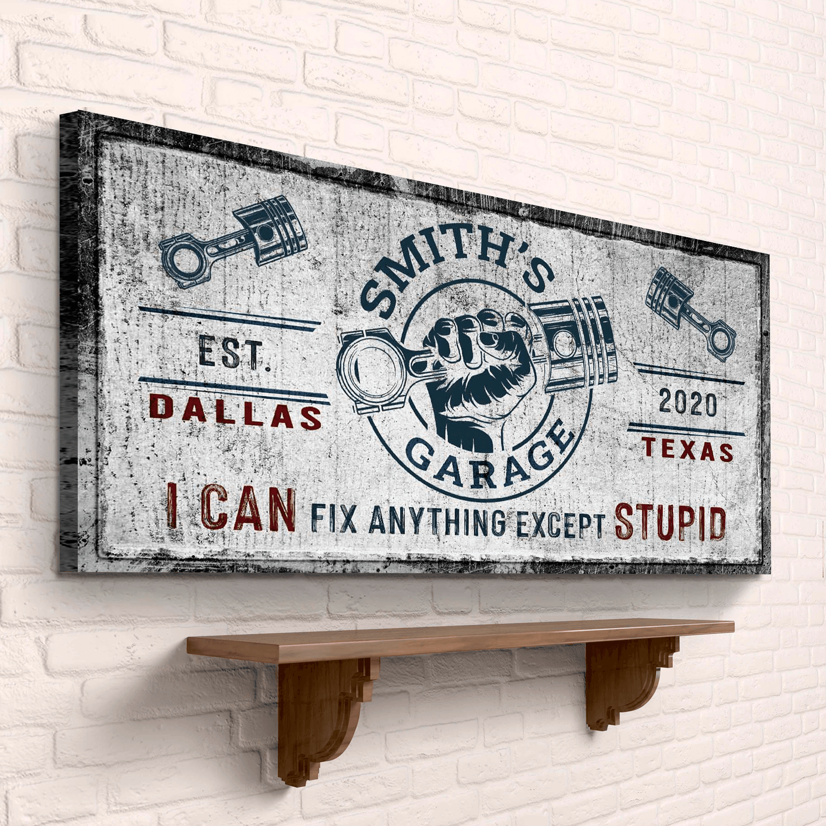 Family Garage Sign - Tailored Canvases - Flyclothing LLC