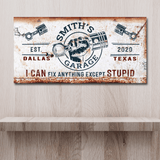 Family Garage Sign - Tailored Canvases - Flyclothing LLC