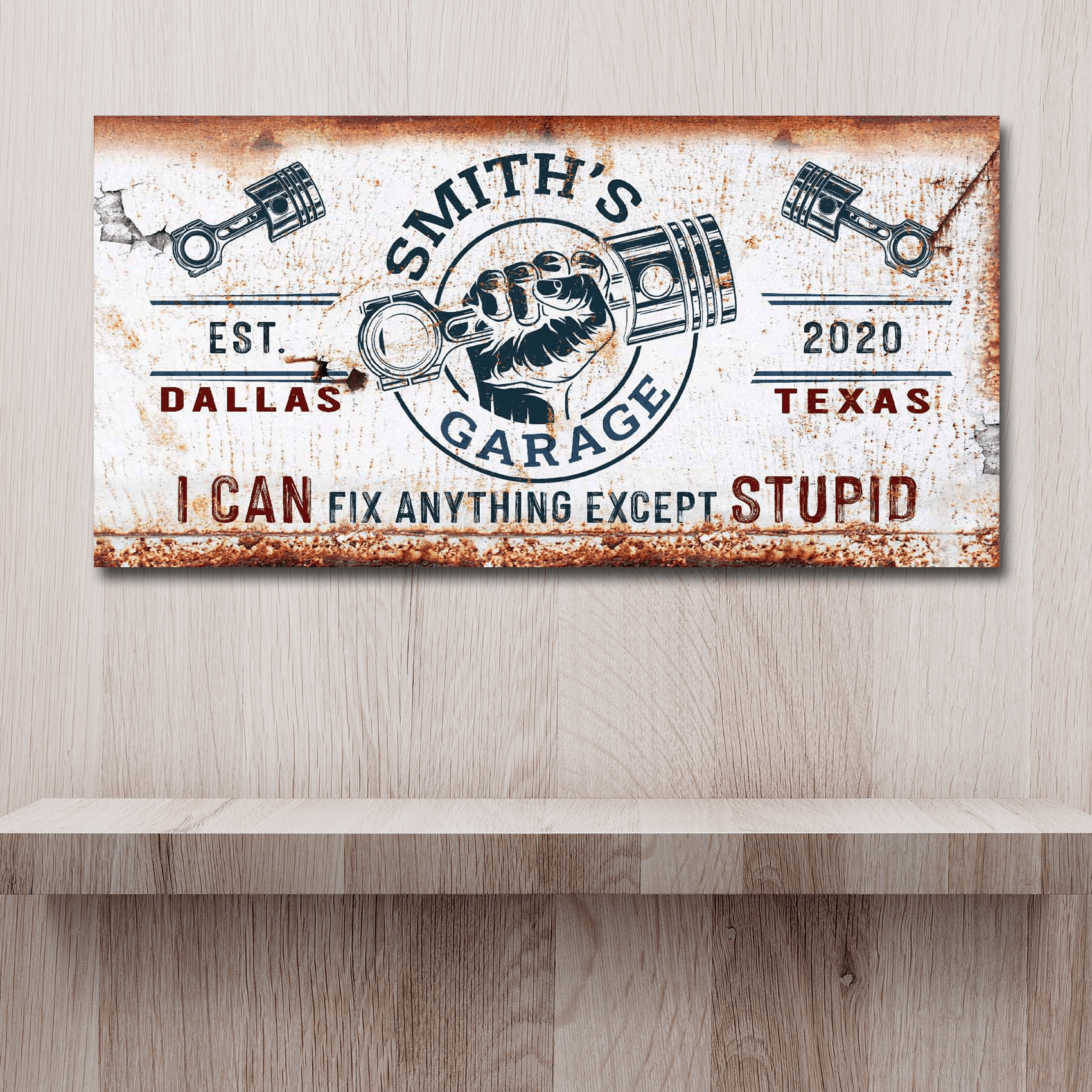 Family Garage Sign - Tailored Canvases - Flyclothing LLC