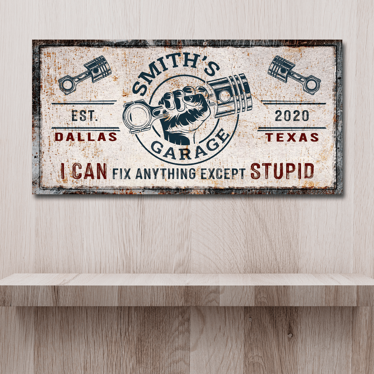Family Garage Sign - Tailored Canvases - Flyclothing LLC