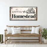 Homestead Sign - Tailored Canvases - Flyclothing LLC