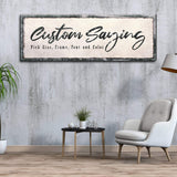 Custom Saying Sign - Tailored Canvases - Flyclothing LLC