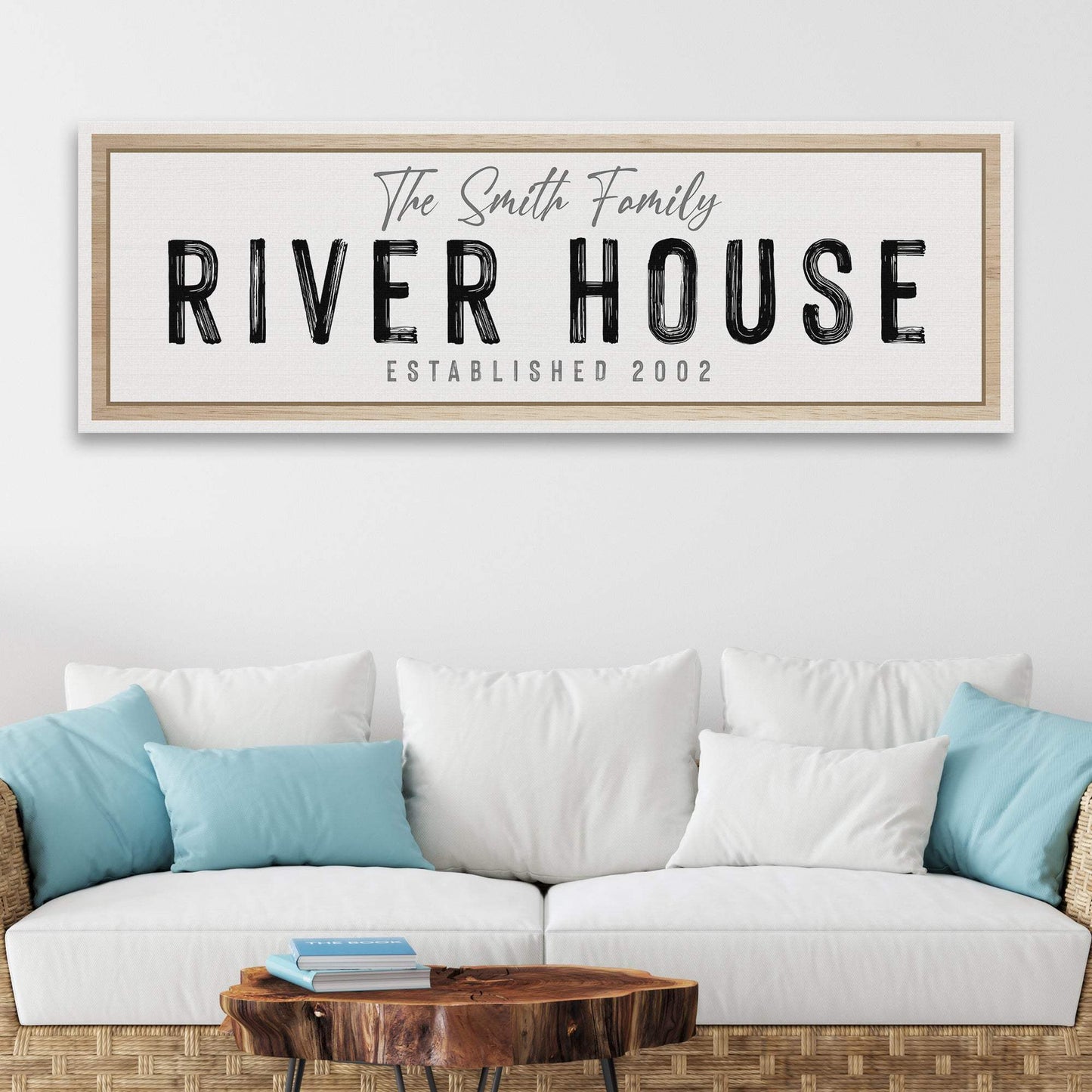 River House Sign - Tailored Canvases - Flyclothing LLC