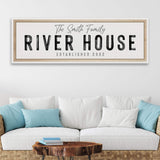 River House Sign - Tailored Canvases - Flyclothing LLC