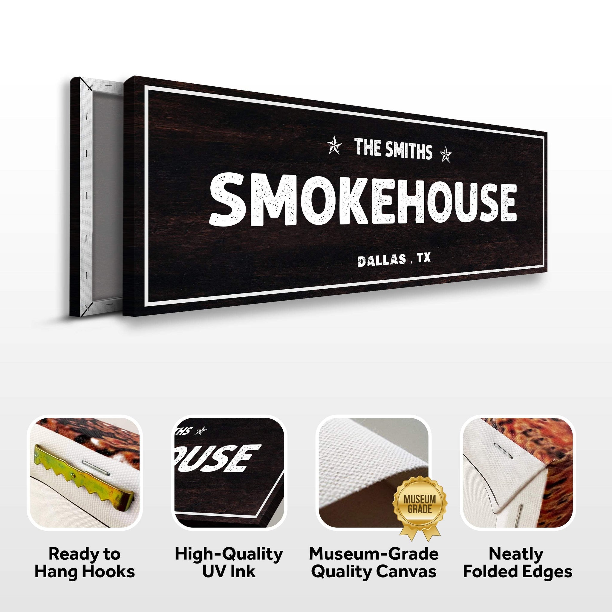 Smokehouse Sign - Tailored Canvases - Flyclothing LLC