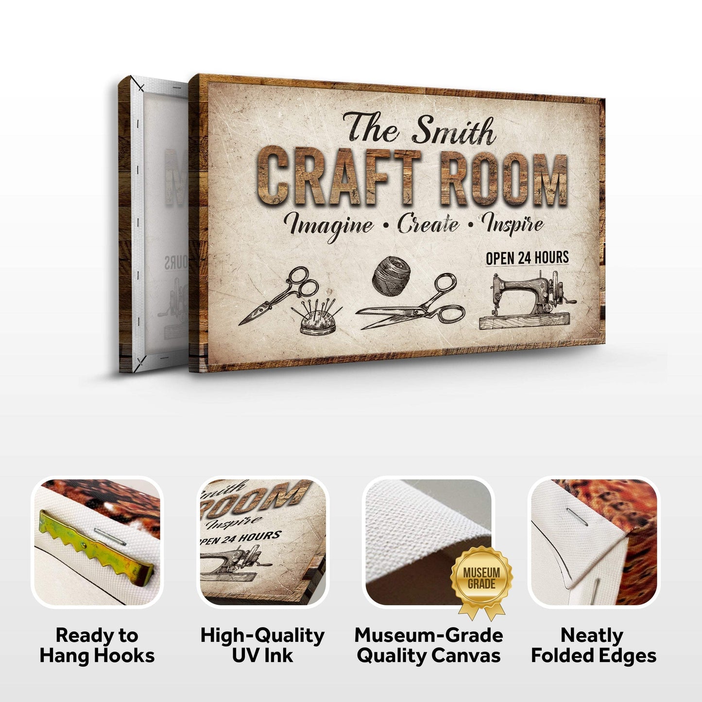 Craft Room Sign II - Tailored Canvases - Flyclothing LLC