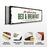 Welcome Bed And Breakfast Sign - Tailored Canvases - Flyclothing LLC