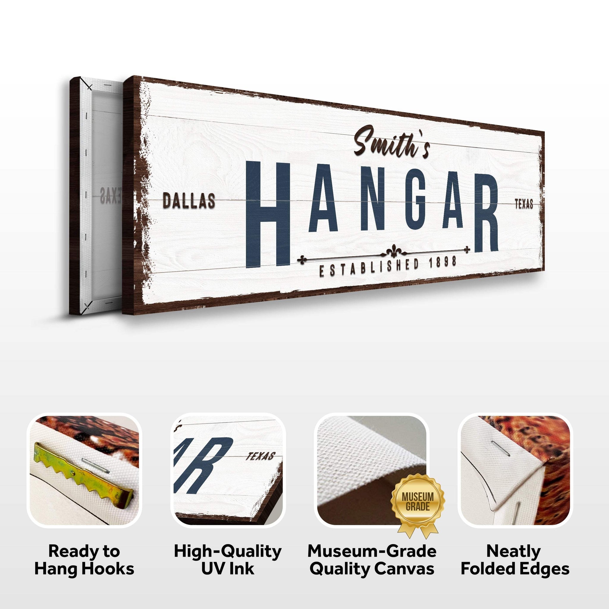 Hangar Sign - Tailored Canvases - Flyclothing LLC