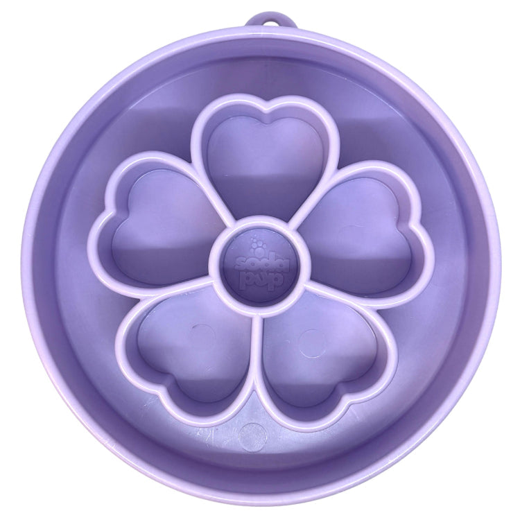 Flower eBowl Deep Slow Feeder Dog Bowl for Enrichment | USA Made - SodaPup/True Dogs, LLC - Flyclothing LLC
