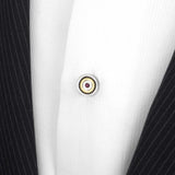 Gear Amethyst Stone 5-Studs - Cufflinks.com - Flyclothing LLC