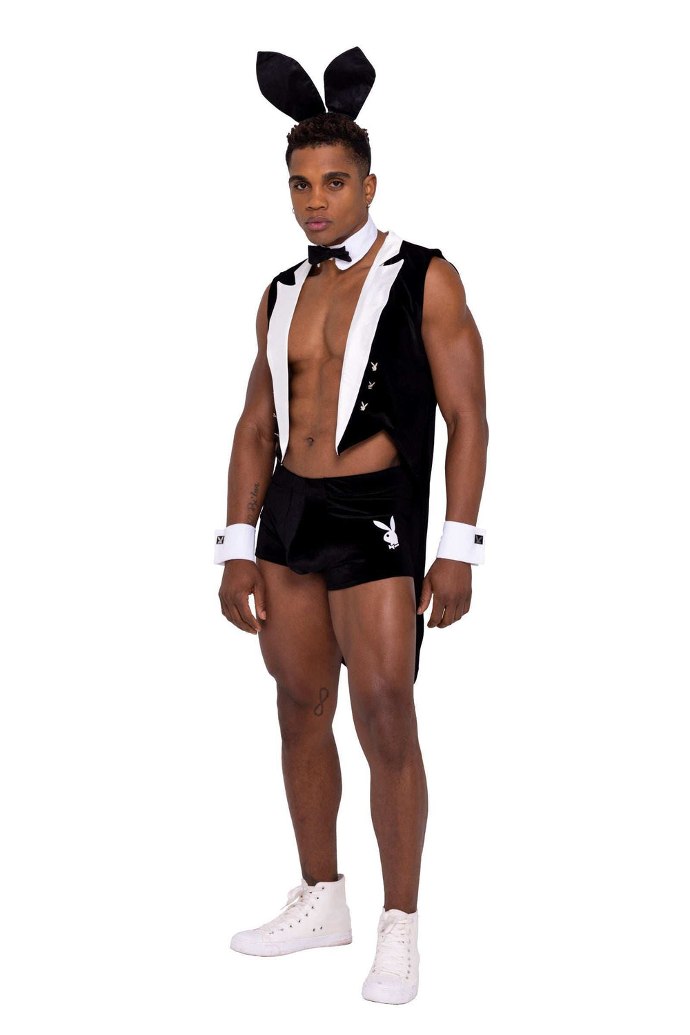 Roma Costume 8PC Playboy Men's Tuxedo Bunny - Roma Costume - Flyclothing LLC