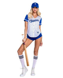 Roma Costume PB159 3PC Playboy Baseball Homerun Hottie - Roma Costume - Flyclothing LLC