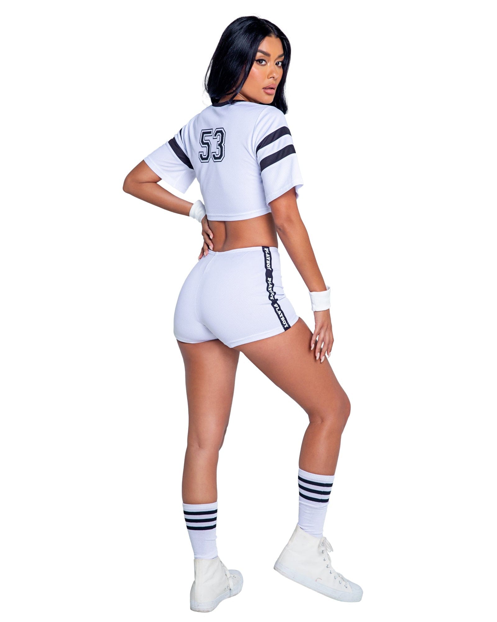 Roma Costume PB161 3PC Playboy Sporty Football Player - Roma Costume