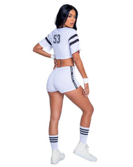 Roma Costume PB161 3PC Playboy Sporty Football Player - Roma Costume