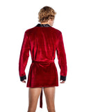 Playboy Mens Smoke Lounge Robe - Roma Costume - Flyclothing LLC