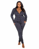 Playboy Bunny Cozy Lounge Union Suit - Roma Costume