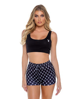 Playboy Bunny Slumber Lounge 2pc Set - Roma Costume - Flyclothing LLC