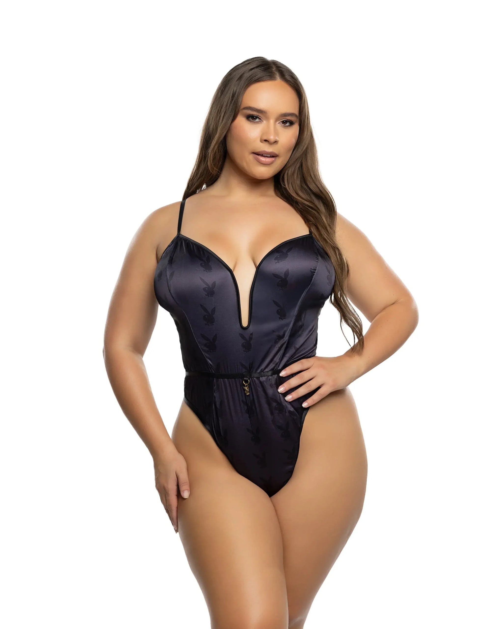 Playboy Blackout Bunny Romper - Roma Costume - Flyclothing LLC