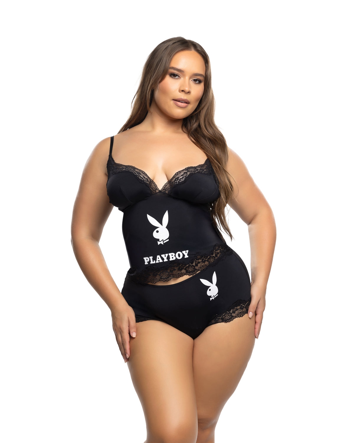 Roma Costume Cheeky Bunny 2pc Lounge Cami Set PBLI199