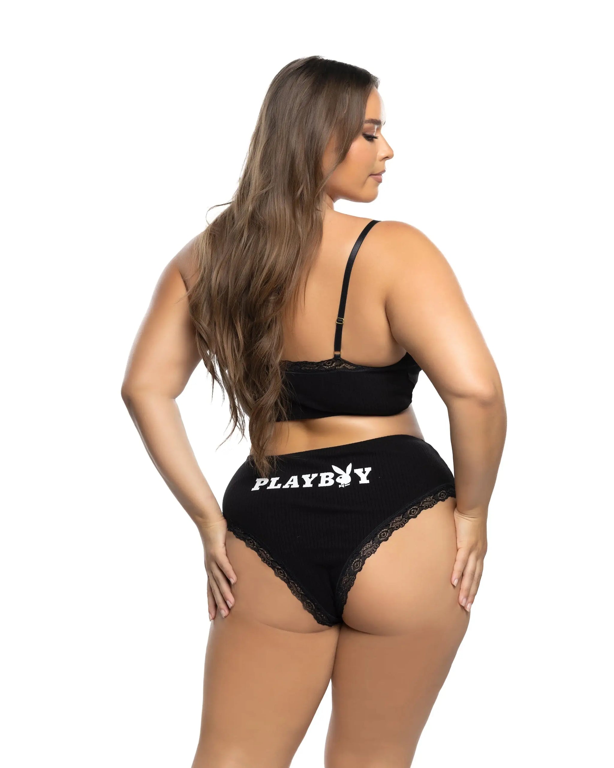 Playboy Comfy Bunny 2pc Cropped Cami Set - Roma Costume - Flyclothing LLC