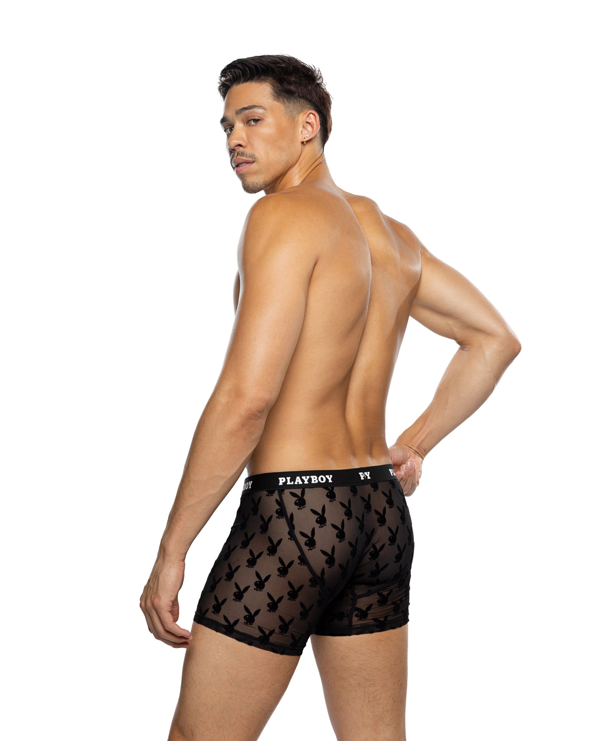 Playboy Burnout Bunny Boxer Briefs - Roma Costume, Inc.
