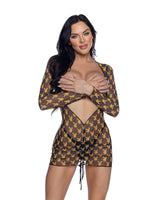 Playboy Bunny Mesh Cover-Up - Roma Costume - Flyclothing LLC